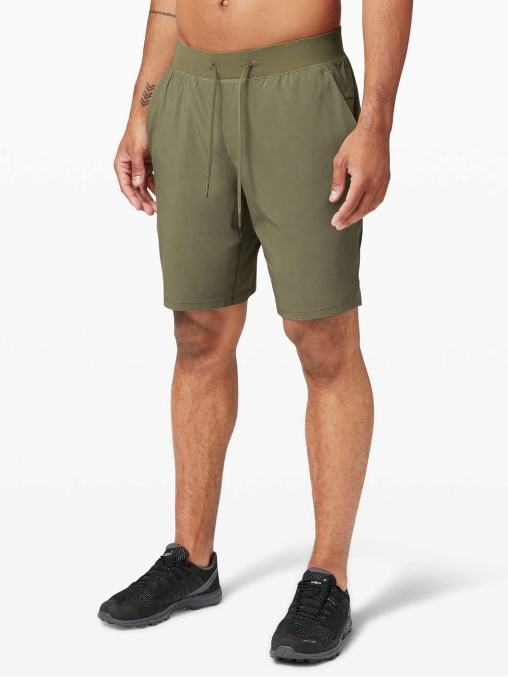 Lululemon • Lululemon T.H.E. Short 9" *Liner Medium Olive